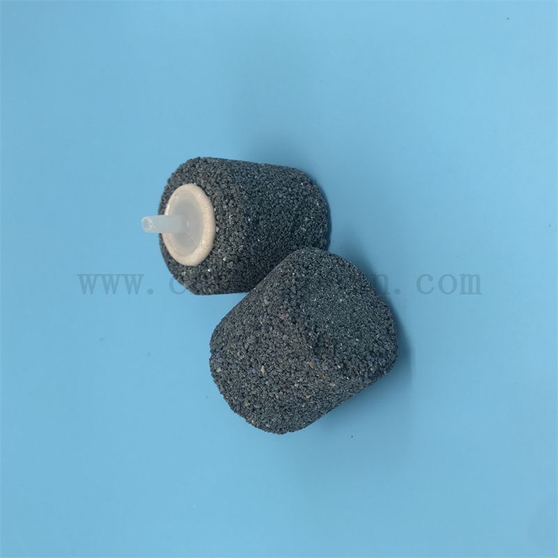 Hoher Sinterfischtank Luftblasenstein Aquarium Accessoire Zylinder für Teich Bubbler