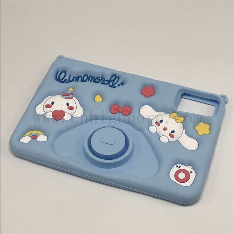 Blaue Farbe Silastic Protective Cover Silikon Gummi -iPad Shell 