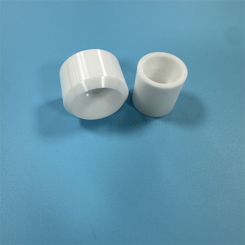 Industriekeramik kundenspezifischer Isolator-Zirkonoxidglas-ZrO2-Topf