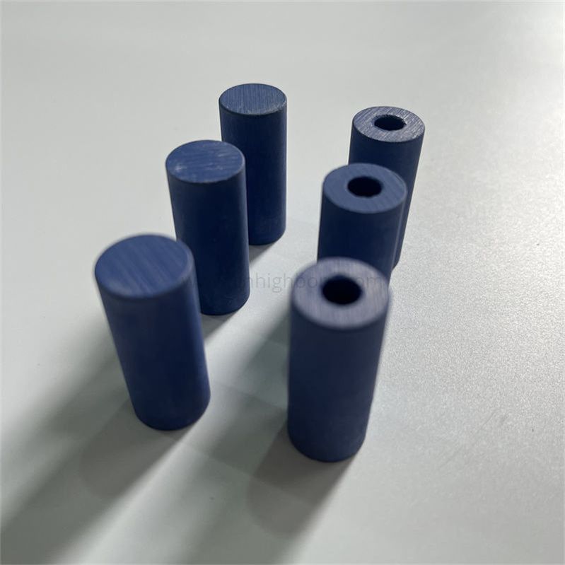 Yttriumstabilisiertes blaues Zirkonoxidrohr ZrO2-Keramikrohr