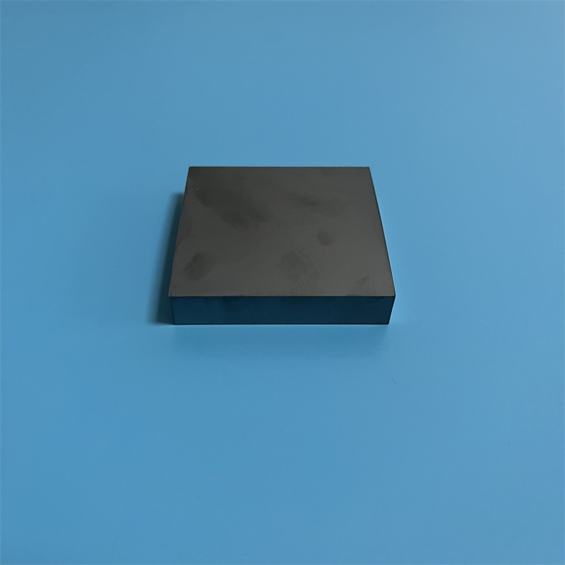 50x50mm Siliziumkarbid-Keramikplatte SiC-Schutzteil