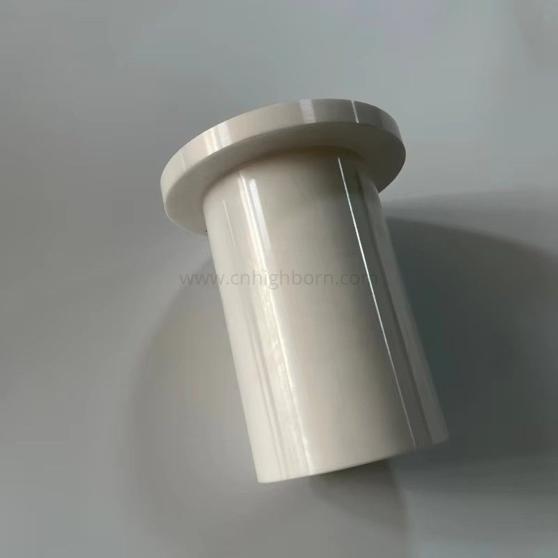 Industrielle Zirkonoxid-Keramikbuchse ZrO2-Hülsenrohrauskleidung