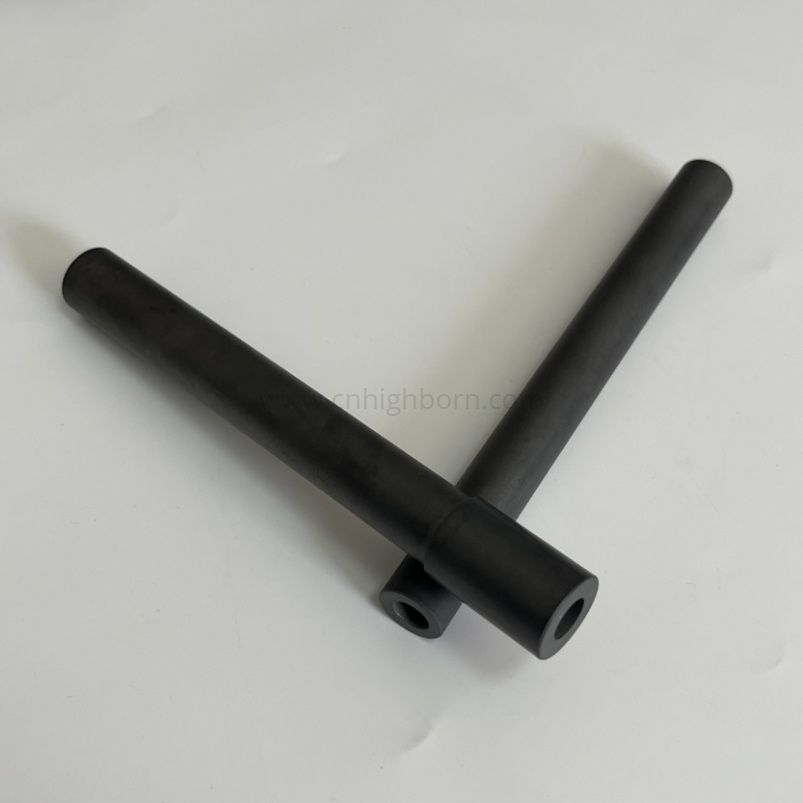 Siliziumkarbid-Keramikrohr SiC-Keramik-Thermoelementhülse