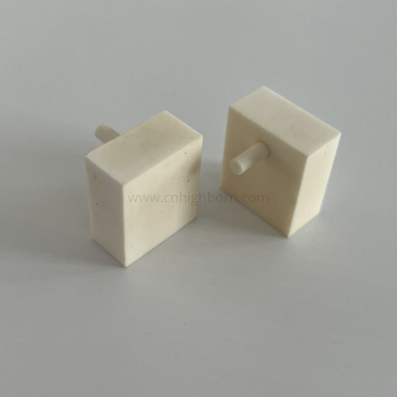 Isolierung, Aluminiumoxidkeramik, unregelmäßige Strukturteile, Al2O3-Block