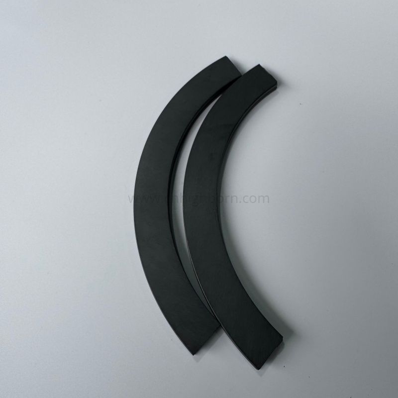 Fein polierte Hochtemperatur -Silizium -Carbid -Keramikplatte Ssic Ceramic Board 