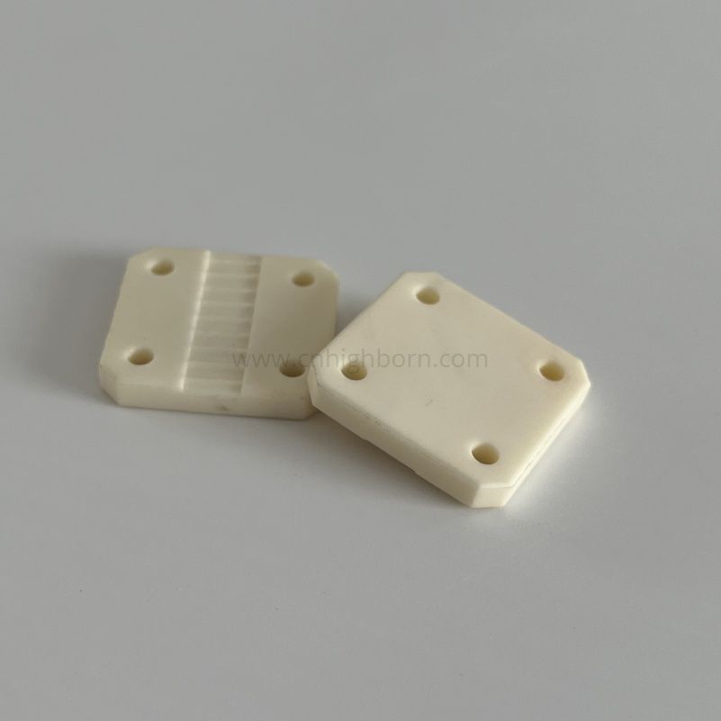 Gerilltes Al2O3-Keramik-Isolierplatten-Aluminiumoxid-Blockteil