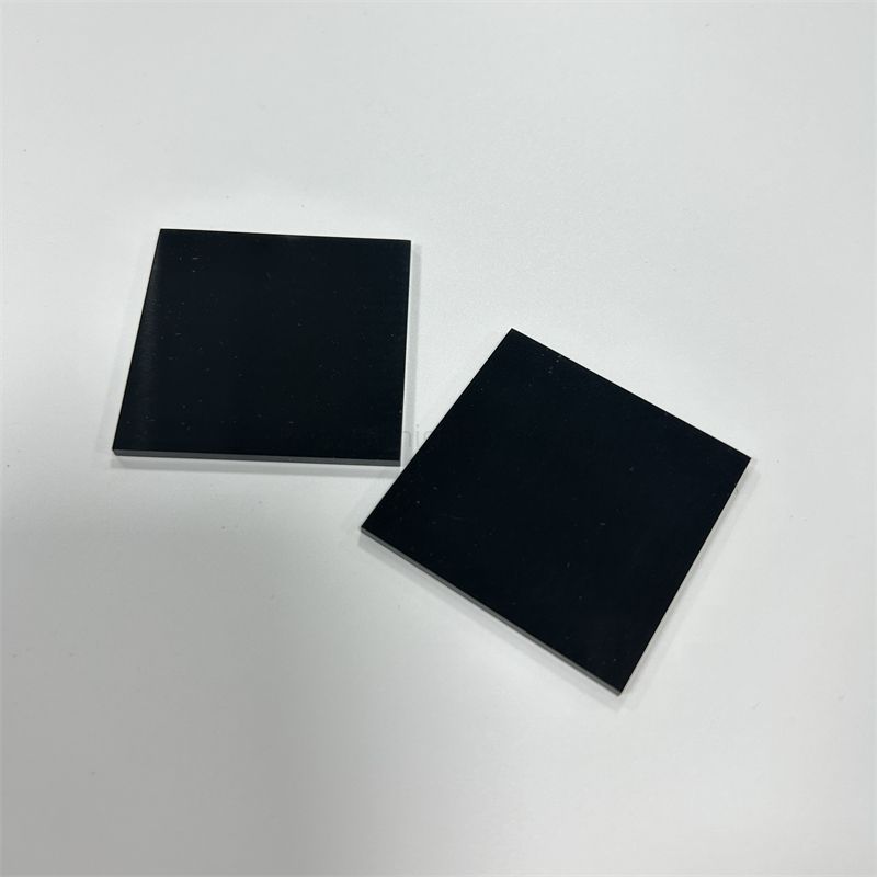 Quadratisches schwarzes Zirkonoxid-ZrO2-Keramiksubstrat von guter Qualität