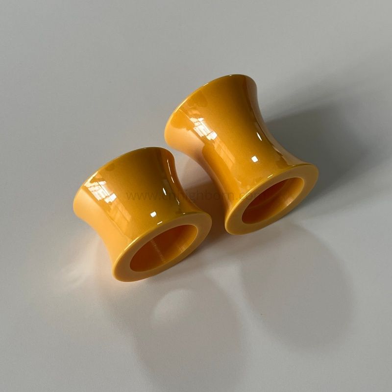 Magnesiumstabilisierte gelbe Zirkonoxid-Isolator-ZrO2-Keramikwalze