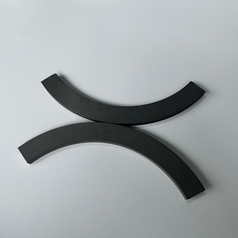 Fein polierte Hochtemperatur -Silizium -Carbid -Keramikplatte Ssic Ceramic Board 