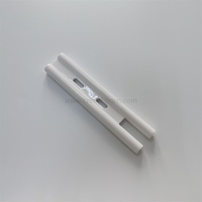 Glazed 95%al2o3 Alumina Ceramic Igniter Tube
