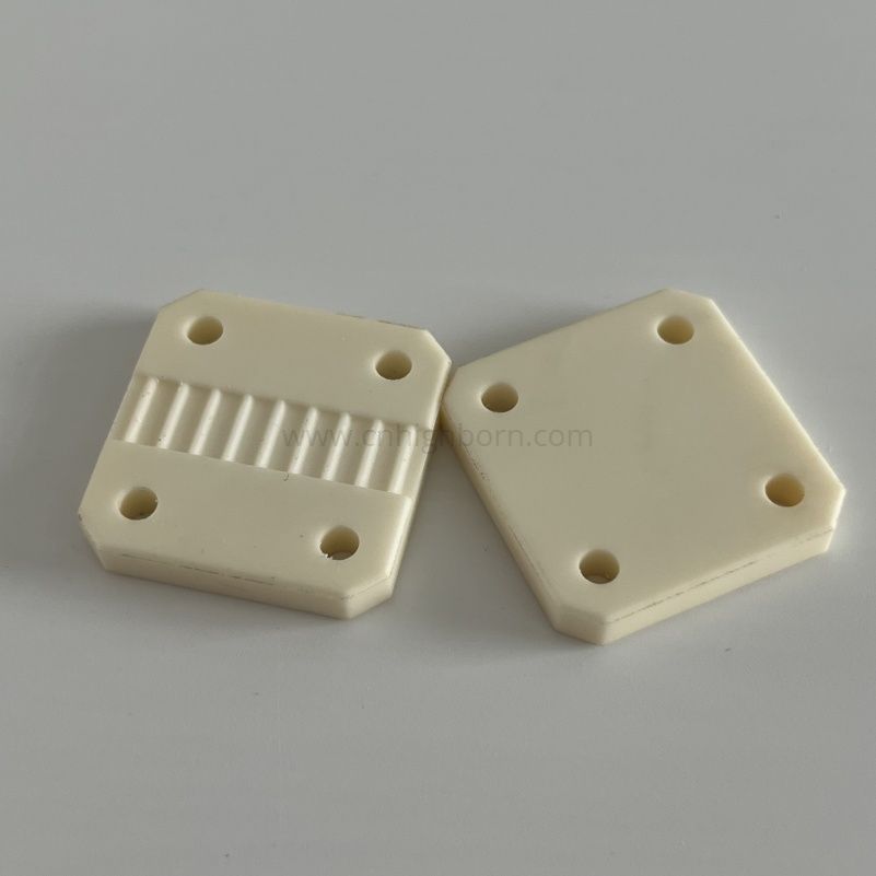 Gerilltes Al2O3-Keramik-Isolierplatten-Aluminiumoxid-Blockteil