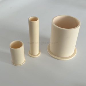 99 % Al2O3-Keramikrohr, industrielles Aluminiumoxid-Flanschrohr