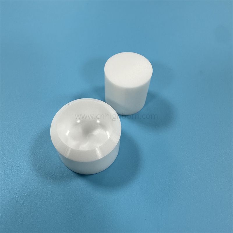 Industriekeramik kundenspezifischer Isolator-Zirkonoxidglas-ZrO2-Topf