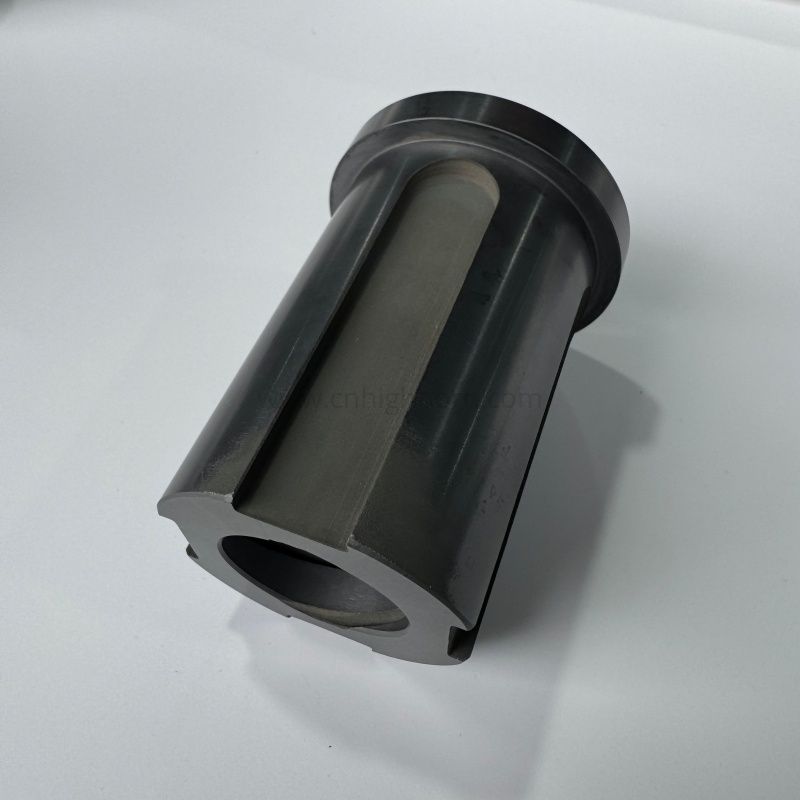 Fein polierte Hochtemperatur -Silizium -Carbid -Keramikplatte Ssic Ceramic Board 