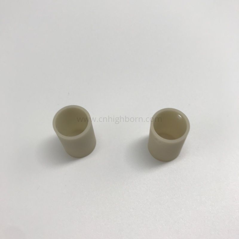 Zylindrischer Keramiktiegel aus Aluminiumnitrid (AlN) mit hoher Wärmeleitfähigkeit
