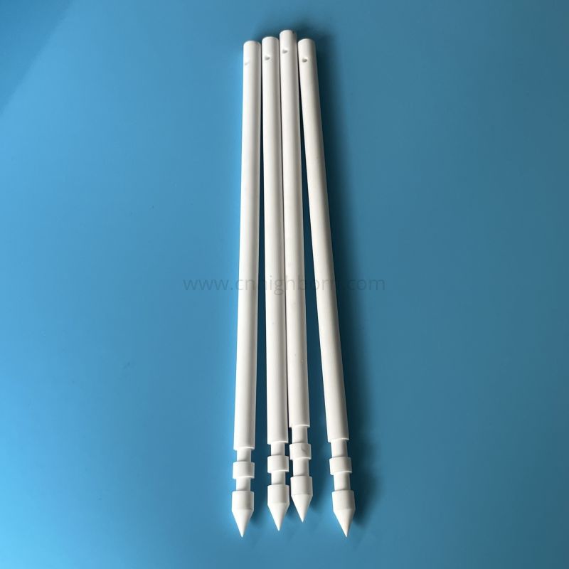 Kundenspezifischer Zeigerstab aus Aluminiumoxid-Al2O3-Keramik für den Brenner
