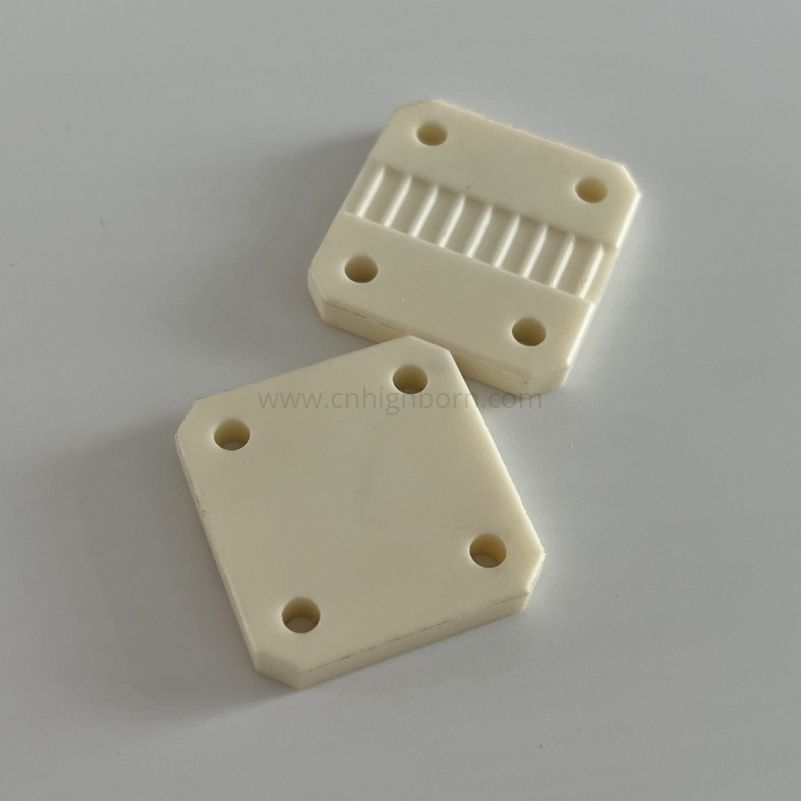Gerilltes Al2O3-Keramik-Isolierplatten-Aluminiumoxid-Blockteil