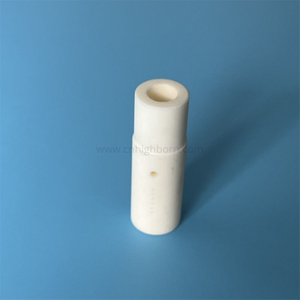 99 % Al2O3-Rohr, Aluminiumoxid-Keramik-Pumpenrohr mit Loch