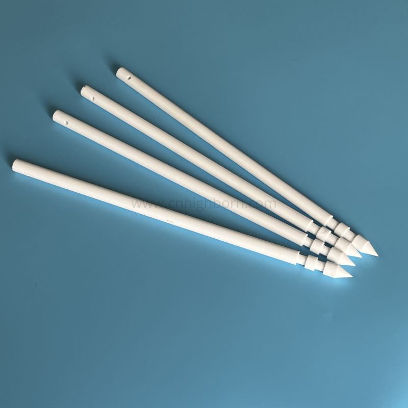 Kundenspezifischer Zeigerstab aus Aluminiumoxid-Al2O3-Keramik für den Brenner