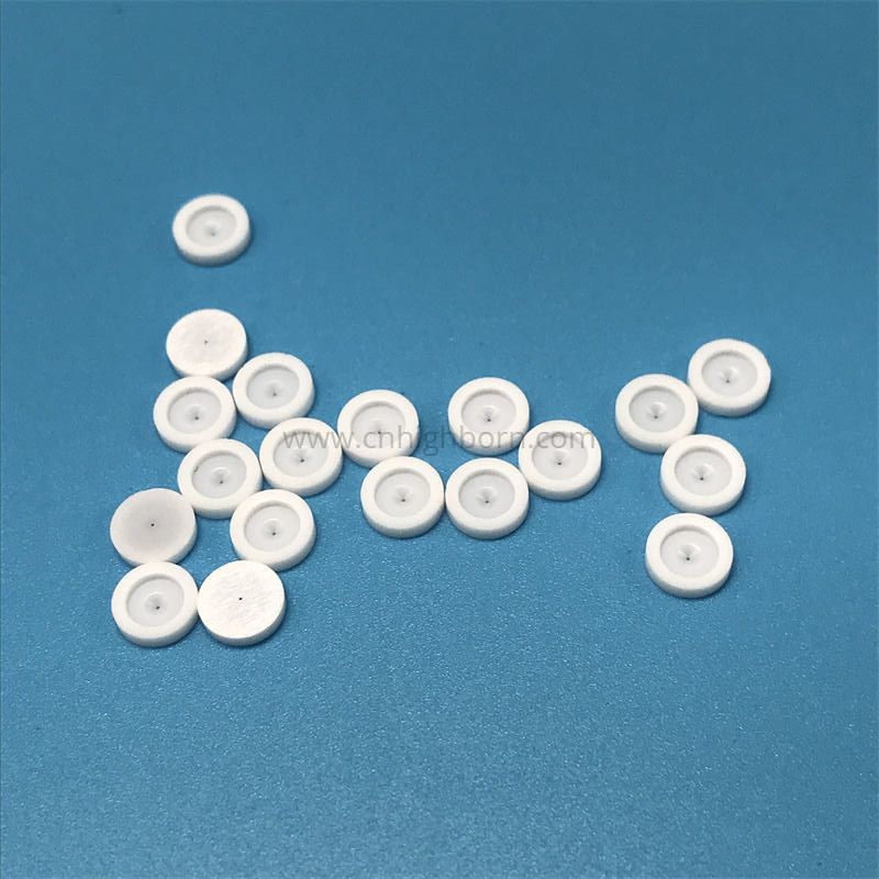 ZrO2-Keramik-Sprühdüsenplatte, Zirkonoxid-Nebelerzeugungsscheibe