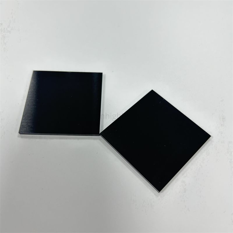 Quadratisches schwarzes Zirkonoxid-ZrO2-Keramiksubstrat von guter Qualität