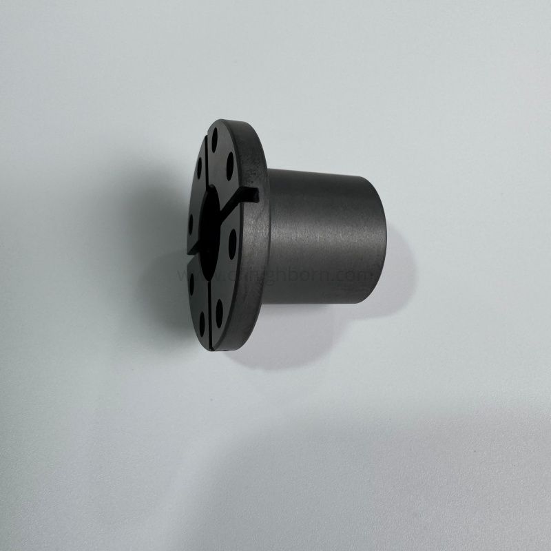 Fein polierte Hochtemperatur -Silizium -Carbid -Keramikplatte Ssic Ceramic Board 