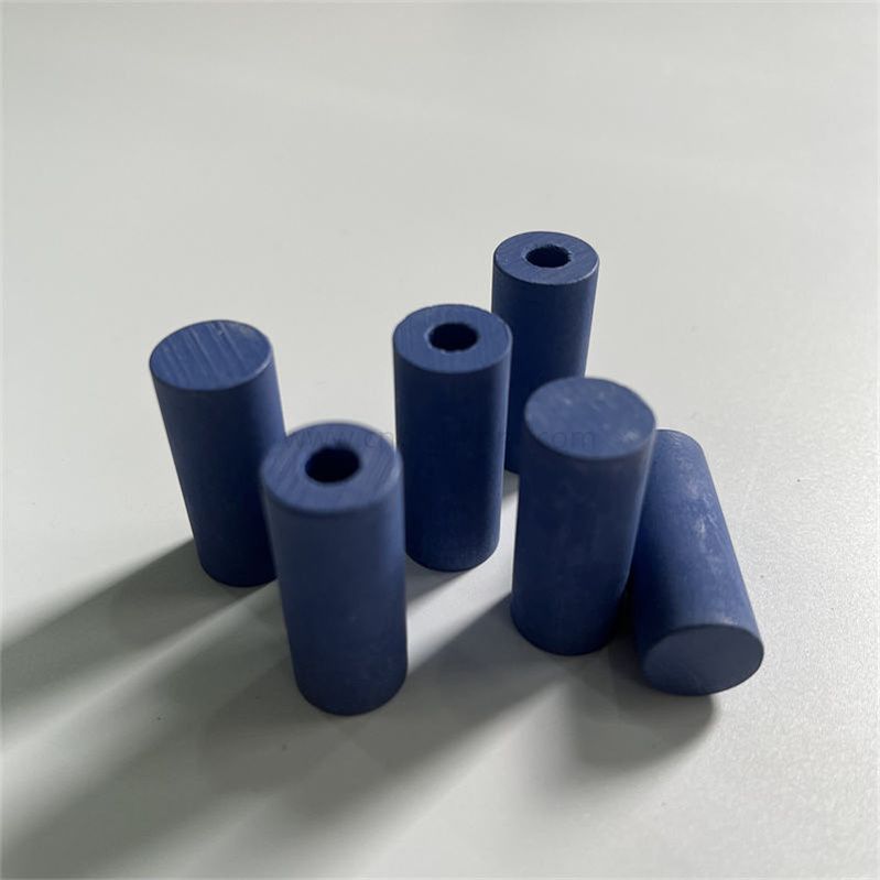 Yttriumstabilisiertes blaues Zirkonoxidrohr ZrO2-Keramikrohr