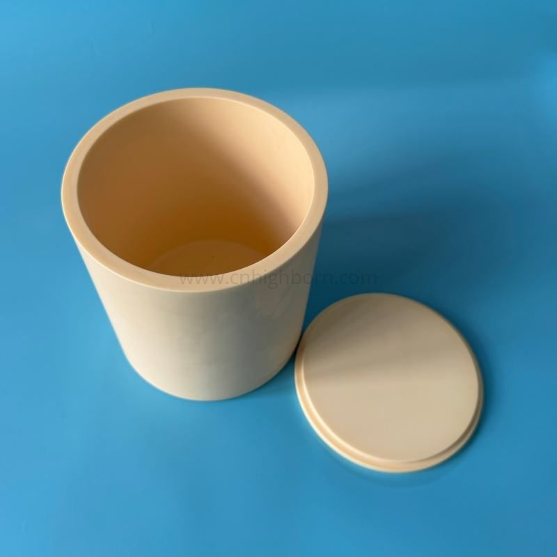Aluminiumoxid-Keramik-Mahlgefäß, Al2O3-Kugelmühlentopf