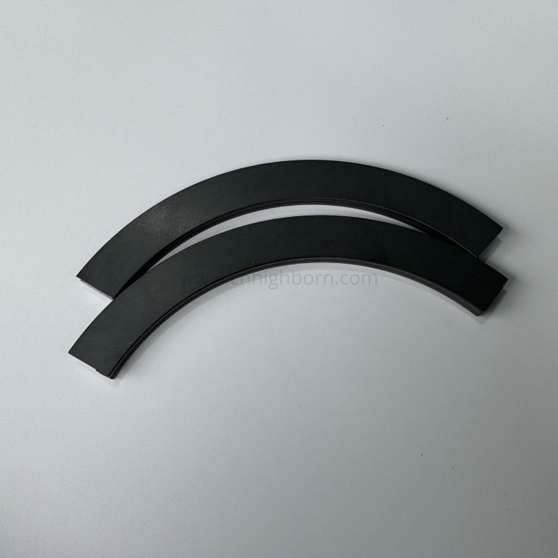 Fein polierte Hochtemperatur -Silizium -Carbid -Keramikplatte Ssic Ceramic Board 