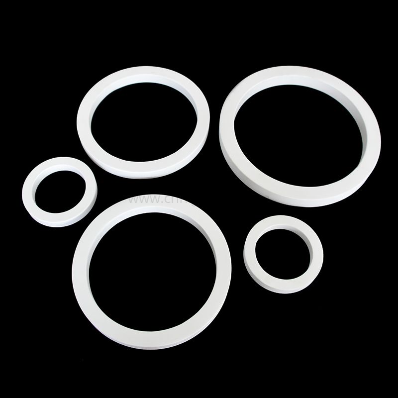 Verschleißfestigkeit 95 % Isolierung Al2o3-Aluminiumoxid-Keramikring 