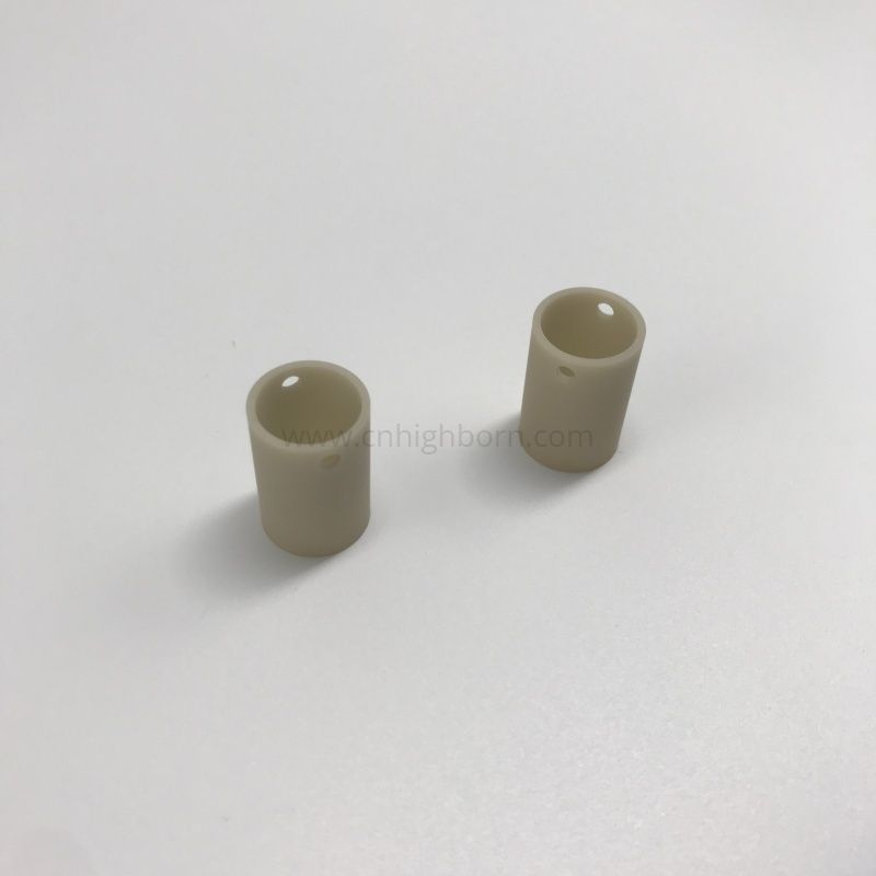 Zylindrischer Keramiktiegel aus Aluminiumnitrid (AlN) mit hoher Wärmeleitfähigkeit