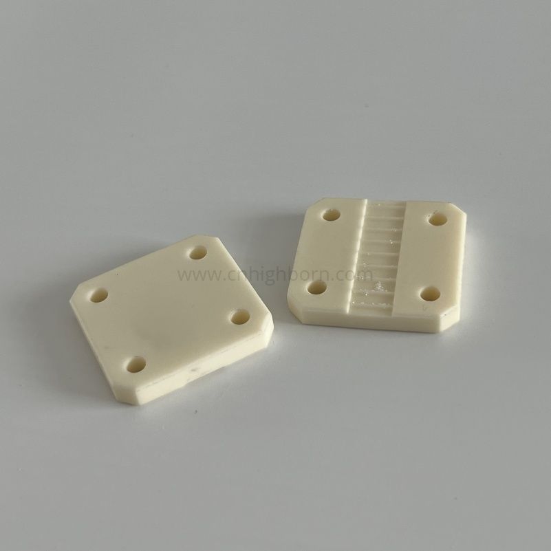 Gerilltes Al2O3-Keramik-Isolierplatten-Aluminiumoxid-Blockteil
